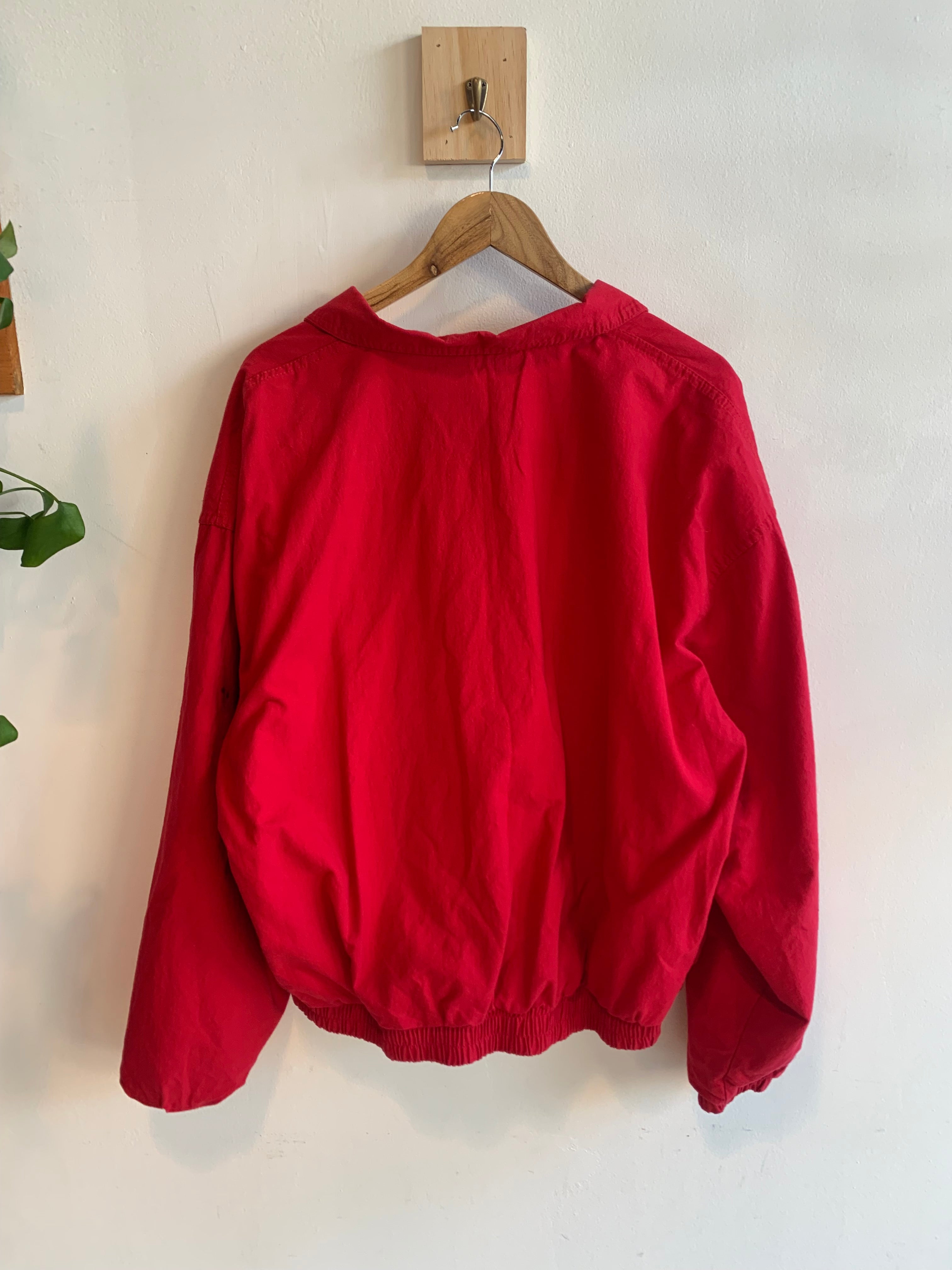Vintage Cropped Red Swingster Jacket