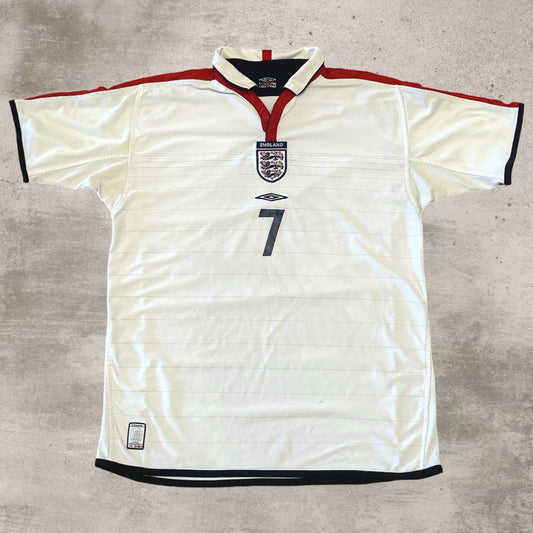 England Beckham Home Shirt Jersey