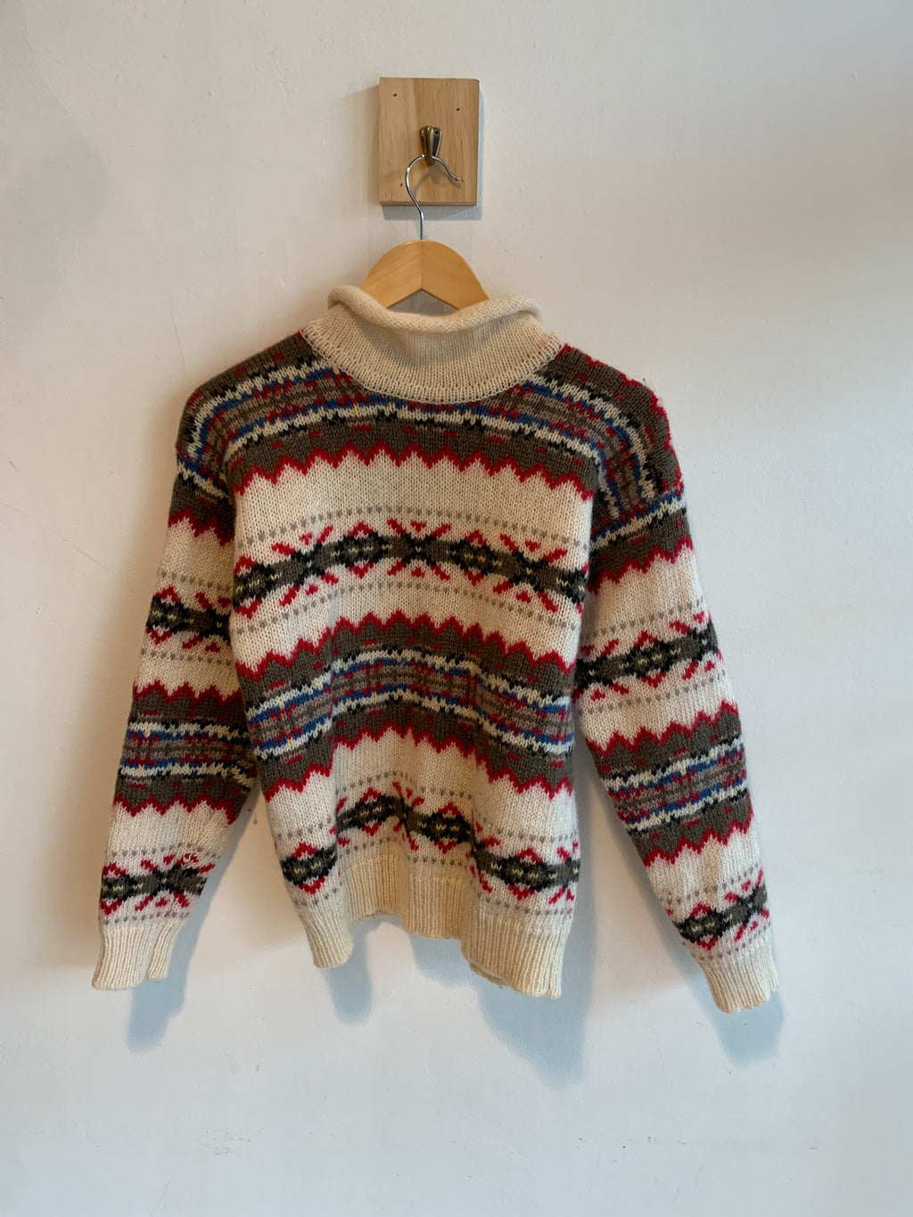 Vintage Women’s Wool Rich Knit Sweater