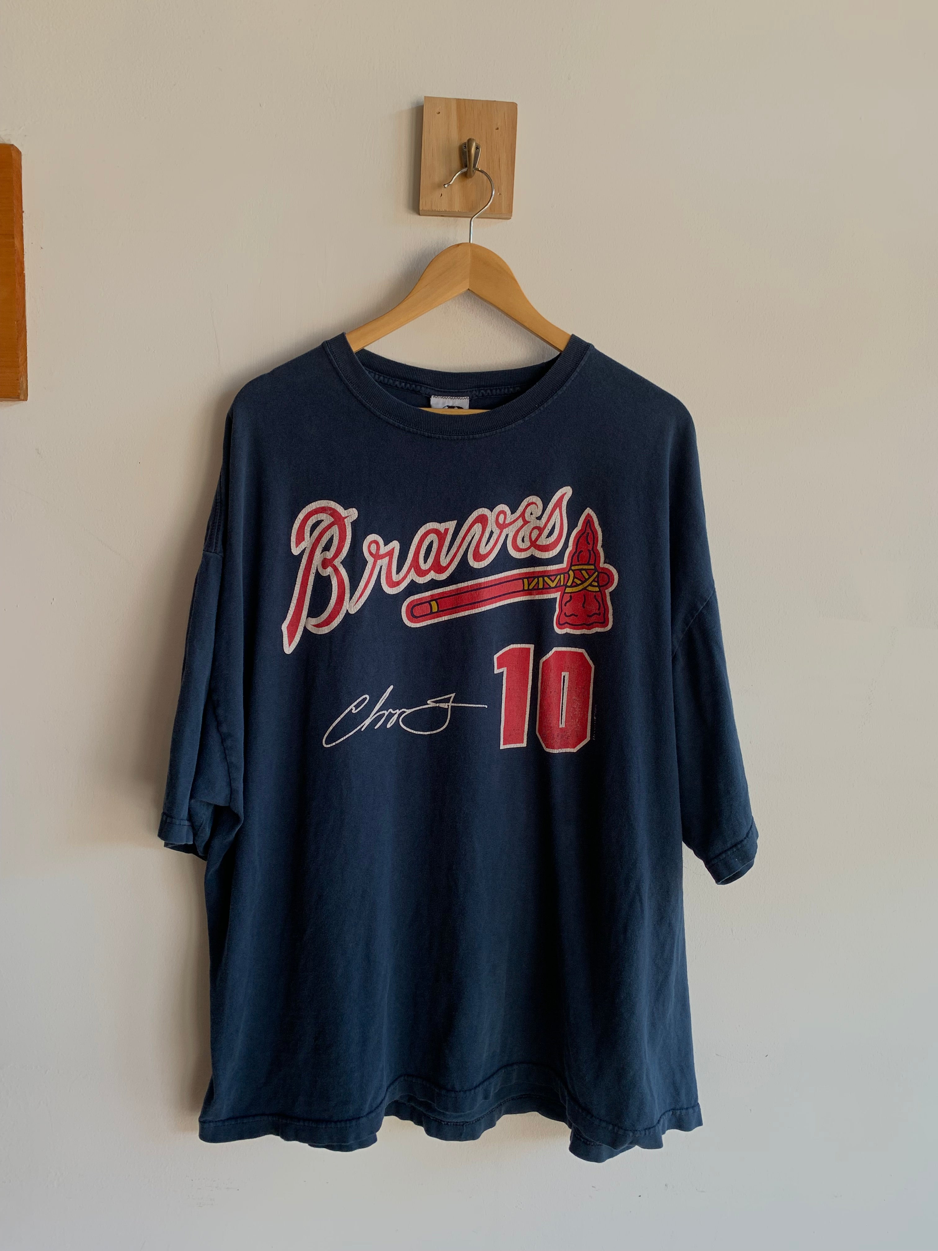 Vintage Chipper Jones Atlanta Braves T-Shirt
