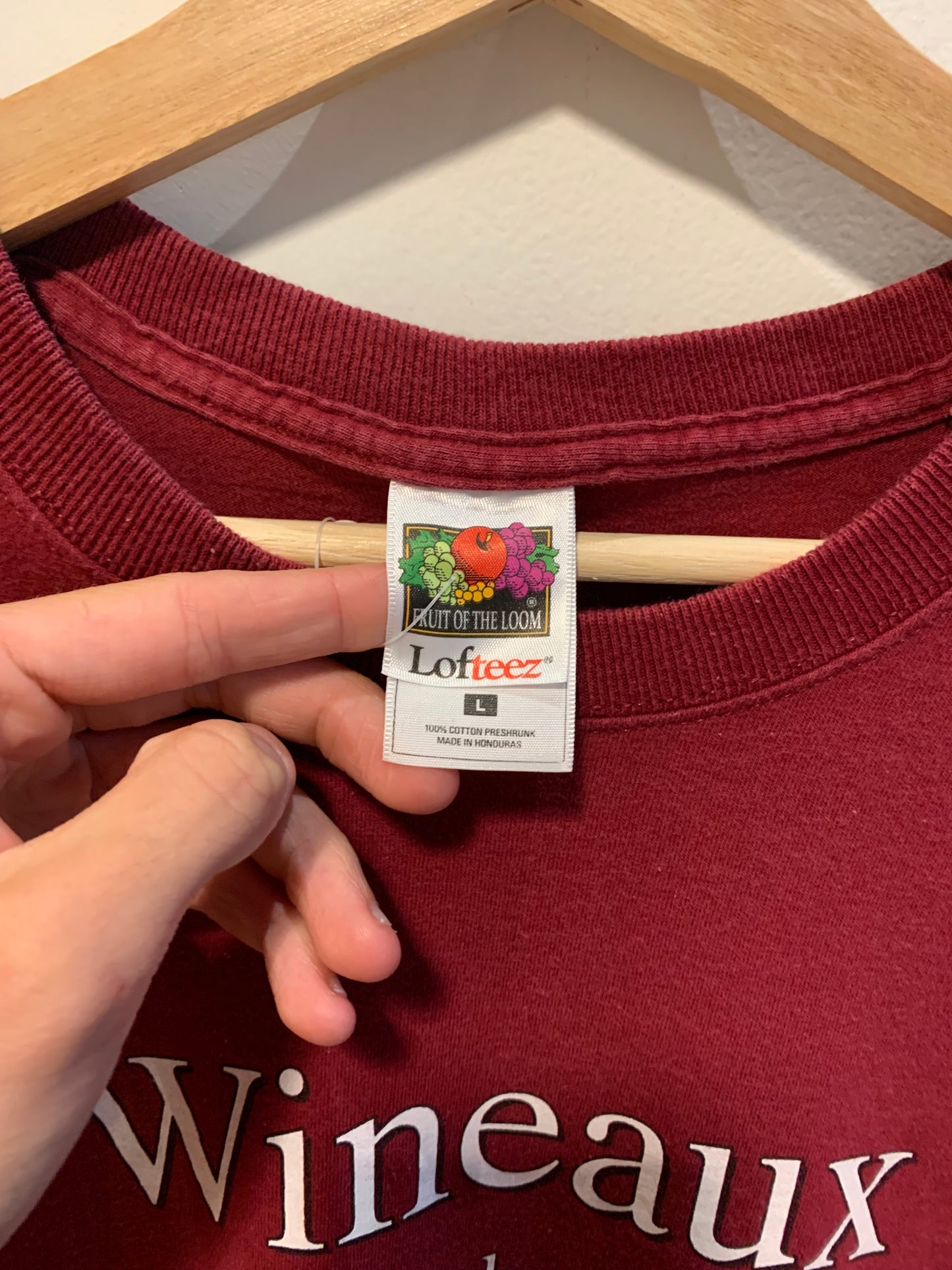 Vintage Wine Glass Tee