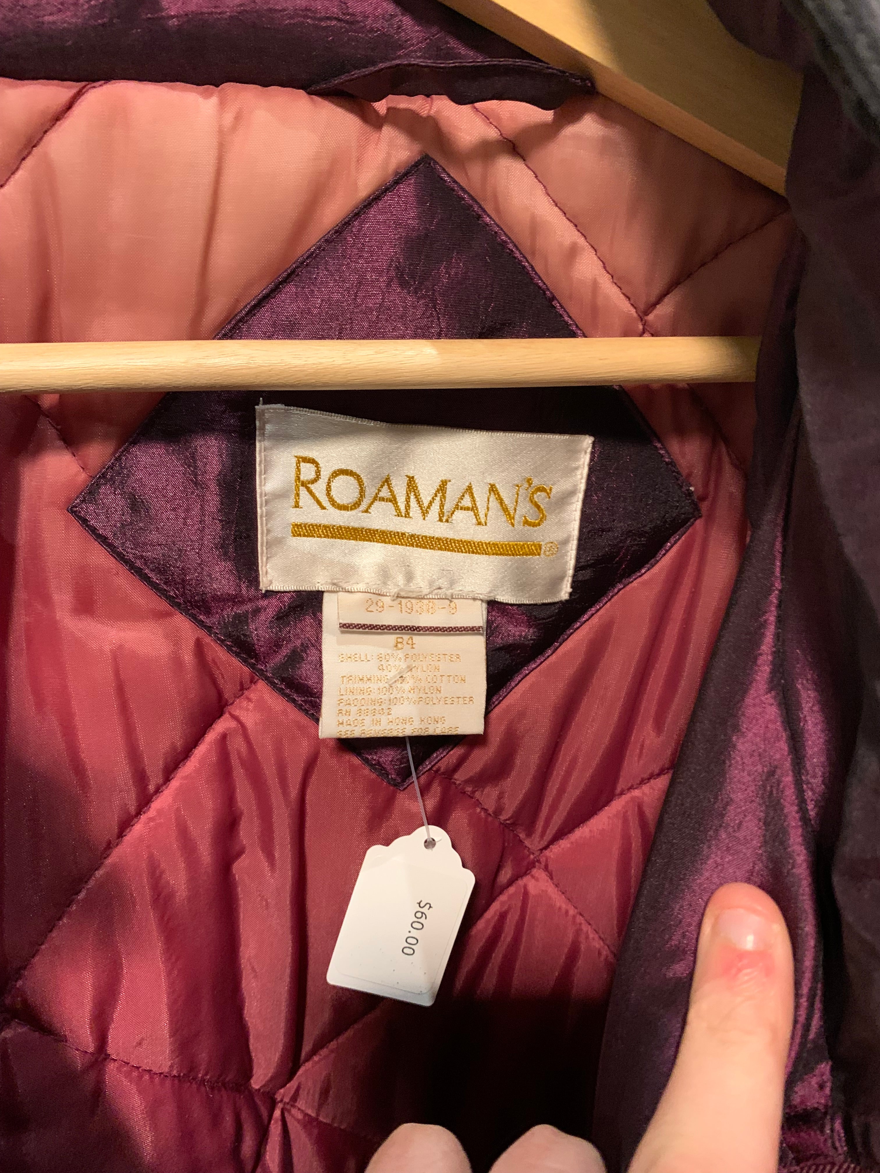 Vintage Romans Floral Jacket