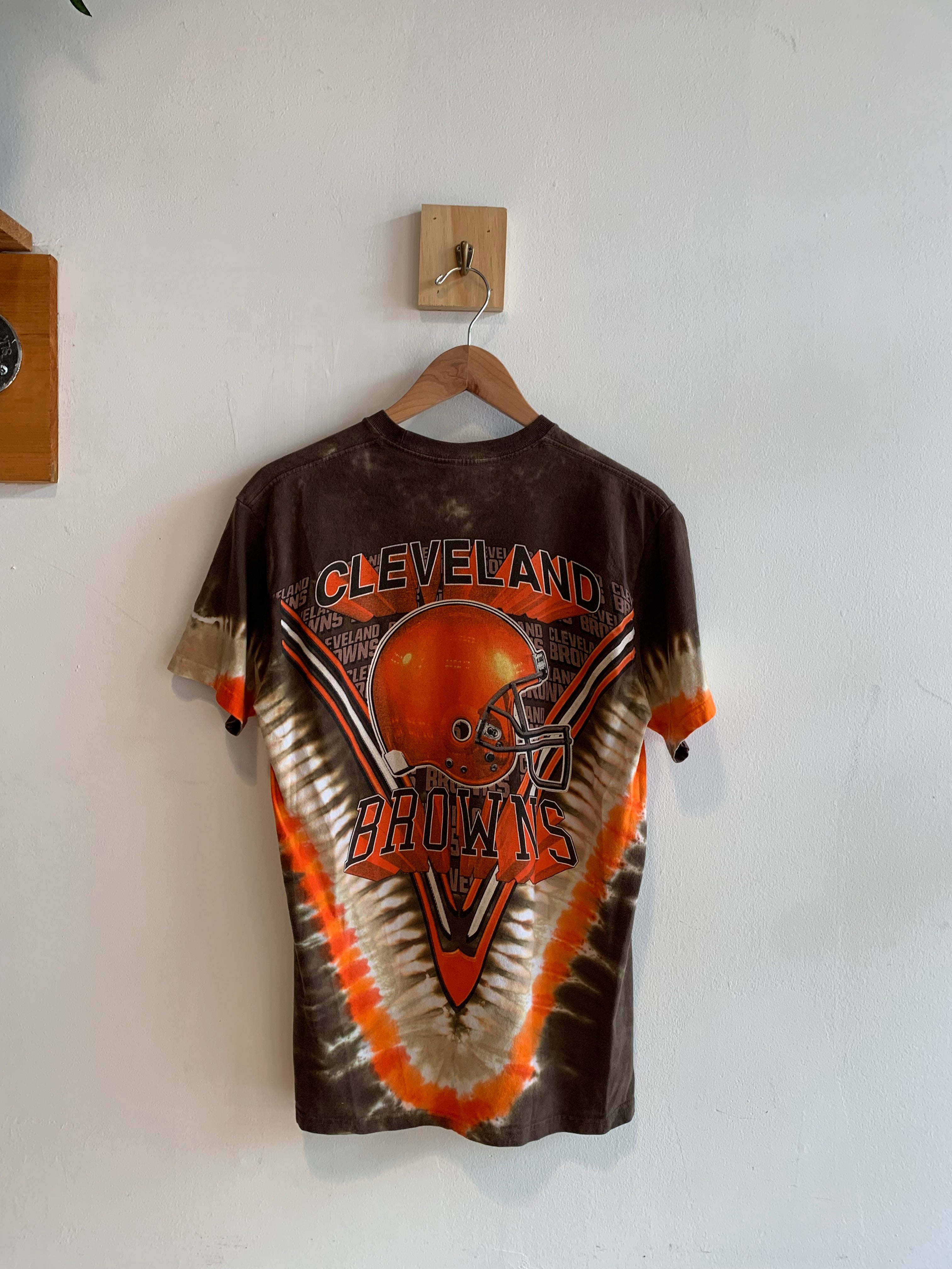 Cleveland Browns Majestic Tie-Dye T-Shirt
