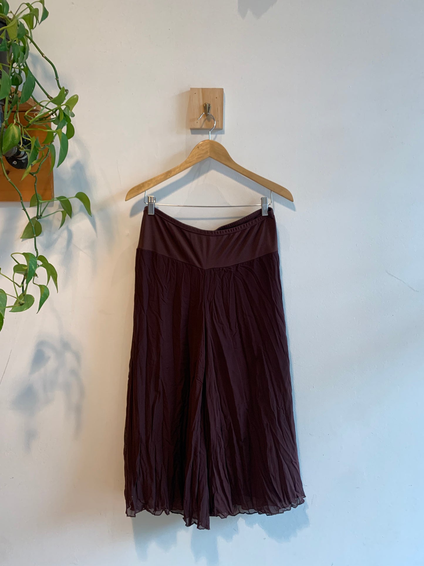 Y2K Brown Culottes