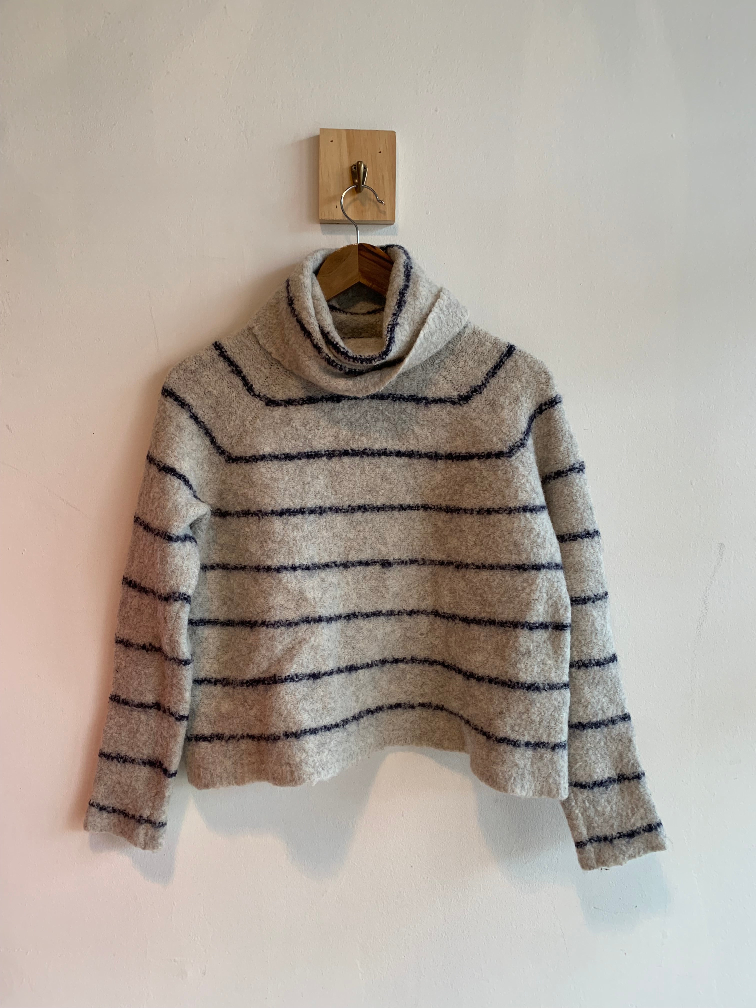 Madewell Striped Turtleneck Sweater
