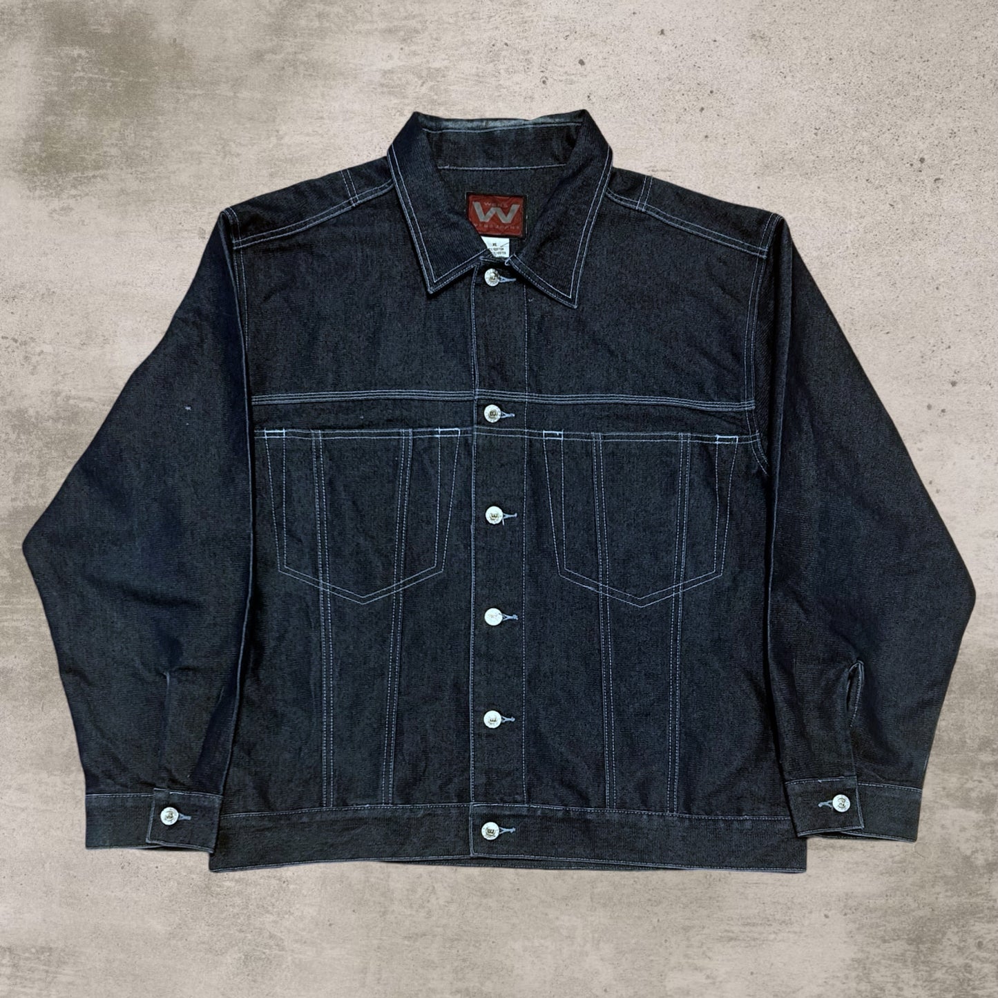 Webs Denim Button Up